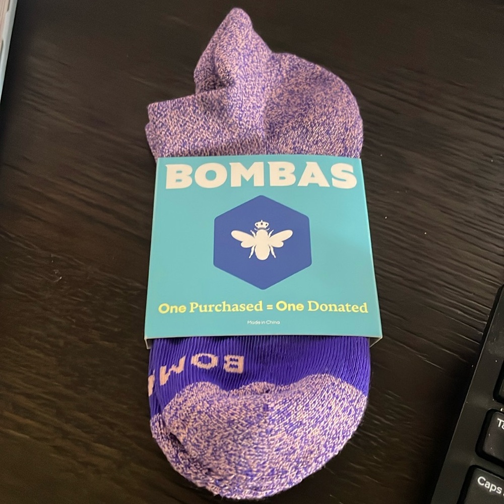 Women’s Bombas ankle sock. NWT